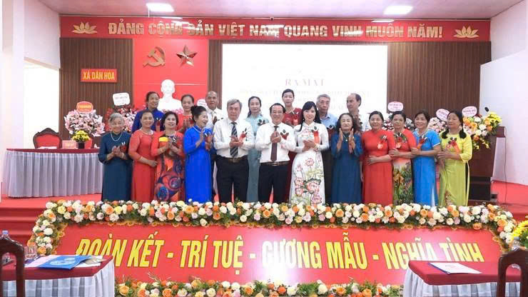 Xã Dân Hòa phát huy trí tuệ, tâm huyết của đội ngũ cựu giáo chức