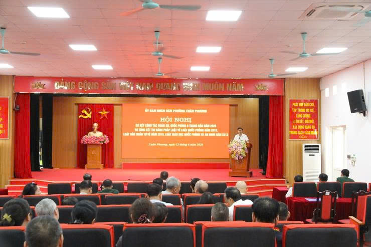Phường Xuân Phương nâng cao sức mạnh quốc phòng địa phương, chủ động giữ vững địa bàn