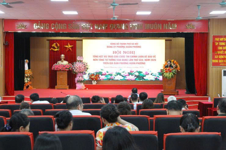 Phường Xuân Phương lan tỏa sức mạnh chính luận trong bảo vệ nền tảng tư tưởng của Đảng
