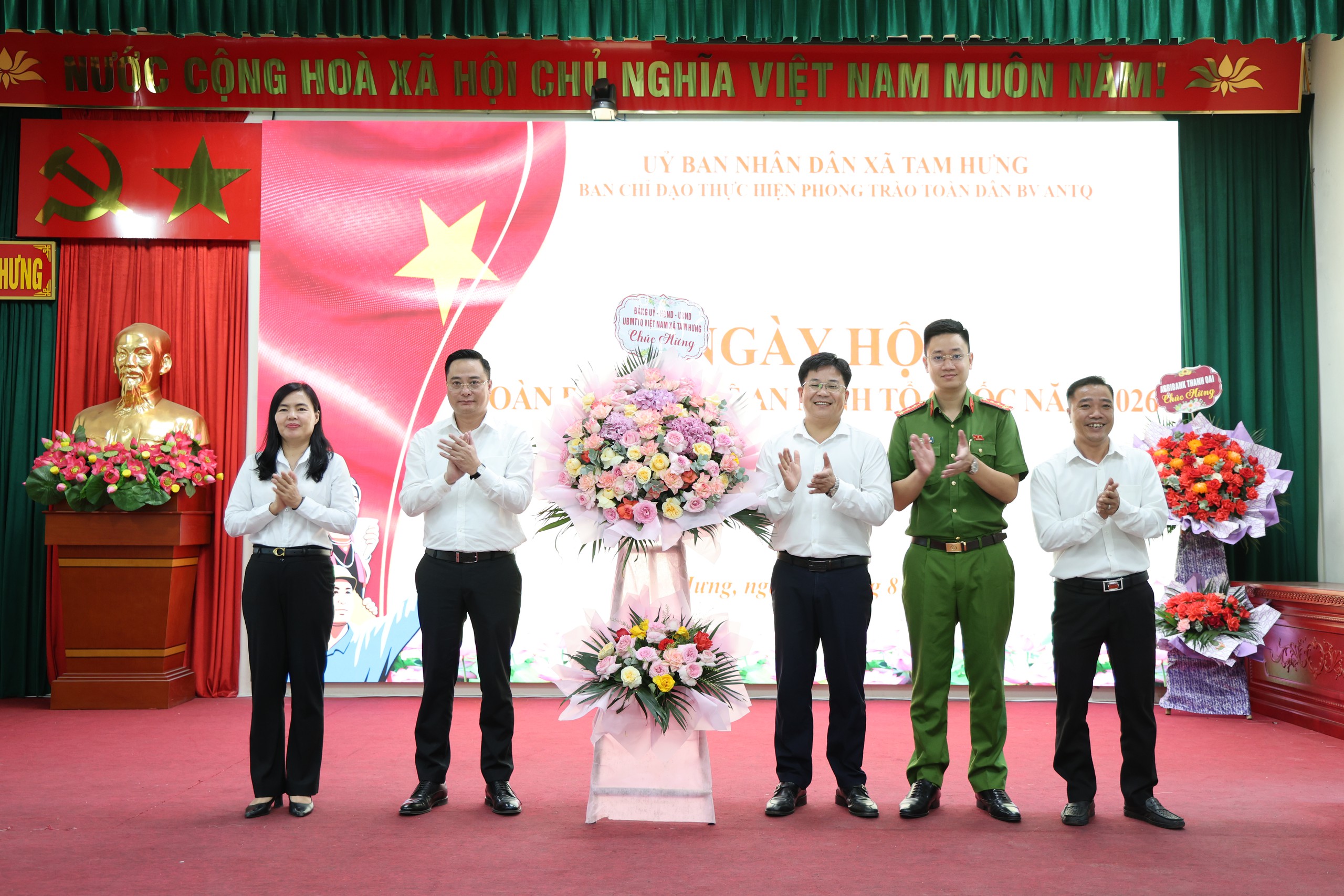 Xã Tam Hưng phát huy sức mạnh nhân dân, xây dựng thế trận an ninh nhân dân vững chắc từ cơ sở