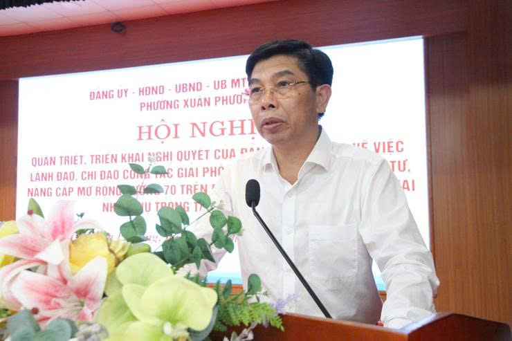 Phường Xuân Phương dồn lực giải phóng mặt bằng đường 70, quyết tâm hoàn thành trước 30-6