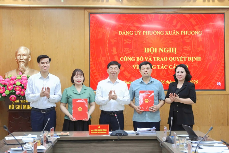 Phường Xuân Phương tăng cường cán bộ, tập trung nguồn lực đẩy nhanh giải phóng mặt bằng