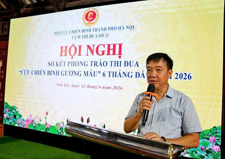 Phường Sơn Tây lan tỏa phẩm chất “Bộ đội Cụ Hồ” từ phong trào Cựu chiến binh gương mẫu