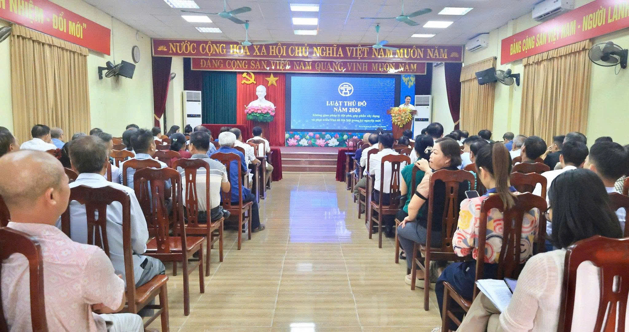 Xã Thường Tín đưa Luật Thủ đô năm 2026 gần hơn với cơ sở, nâng cao năng lực thực thi pháp luật