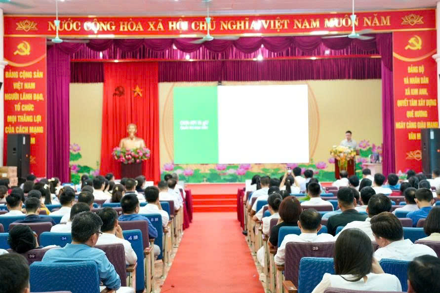 Xã Kim Anh chuẩn hóa quản trị công việc bằng KPI trên nền tảng HanoiWork