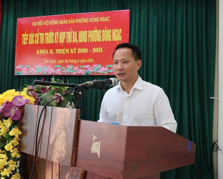 Phường Đông Ngạc lắng nghe ý kiến từ cơ sở, tập trung tháo gỡ những vấn đề dân sinh cử tri quan tâm