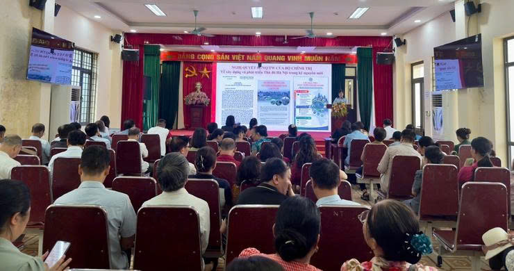 Phường Tây Mỗ nâng năng lực thực thi, đưa Luật Thủ đô vào thực tiễn từ cơ sở