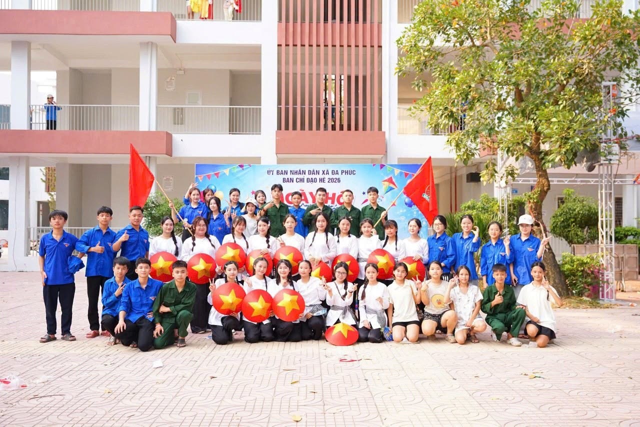 Ngày hội Thanh thiếu nhi xã Đa Phúc năm 2026: Lan tỏa tinh thần đoàn kết và khát vọng cống hiến