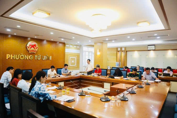 Phường Từ Liêm tập trung xử lý những nhiệm vụ liên quan đến đời sống dân sinh