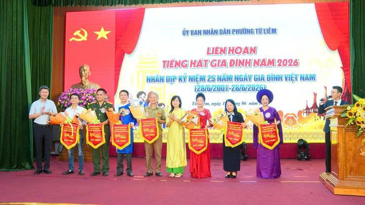 Phường Từ Liêm lan tỏa giá trị gia đình Việt qua những tiếng hát gắn kết yêu thương