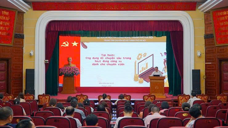 Phường Từ Liêm nâng năng lực số, thúc đẩy ứng dụng trí tuệ nhân tạo trong thực thi công vụ