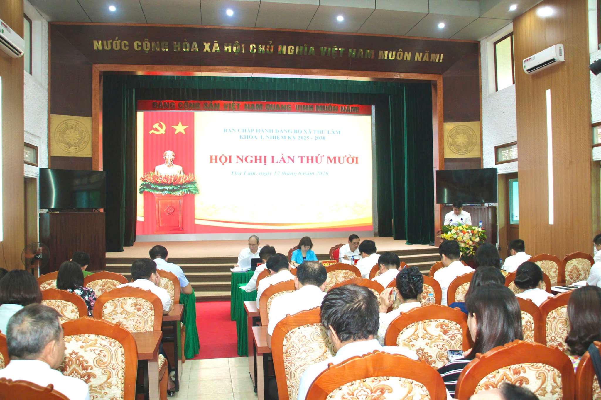 Xã Thư Lâm nâng chất lượng vận hành chính quyền hai cấp, sắp xếp lại hệ thống chính trị cơ sở