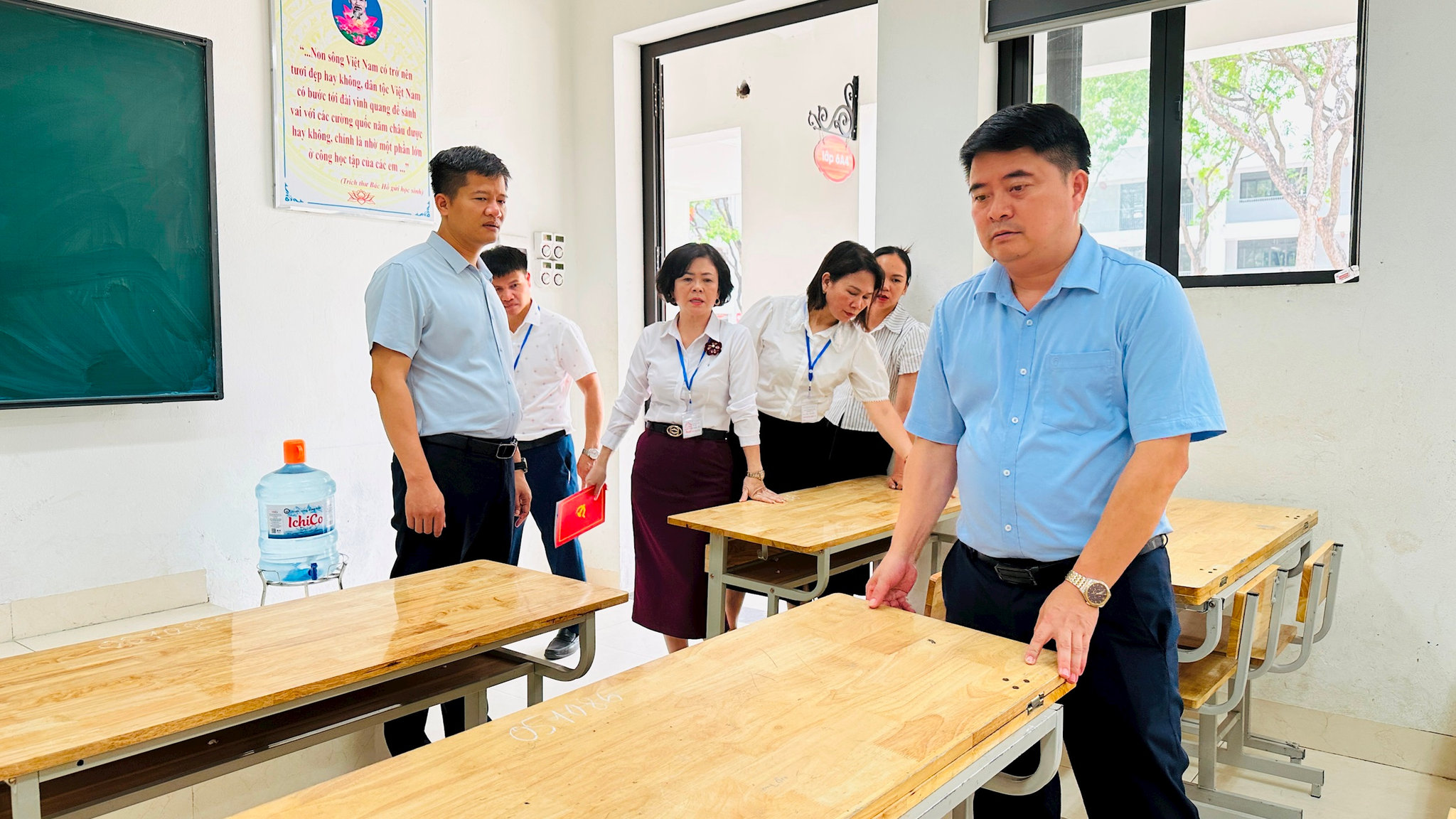 Xã Thư Lâm rà soát toàn diện 4 điểm thi, bảo đảm an toàn kỳ thi vào lớp 10 THPT