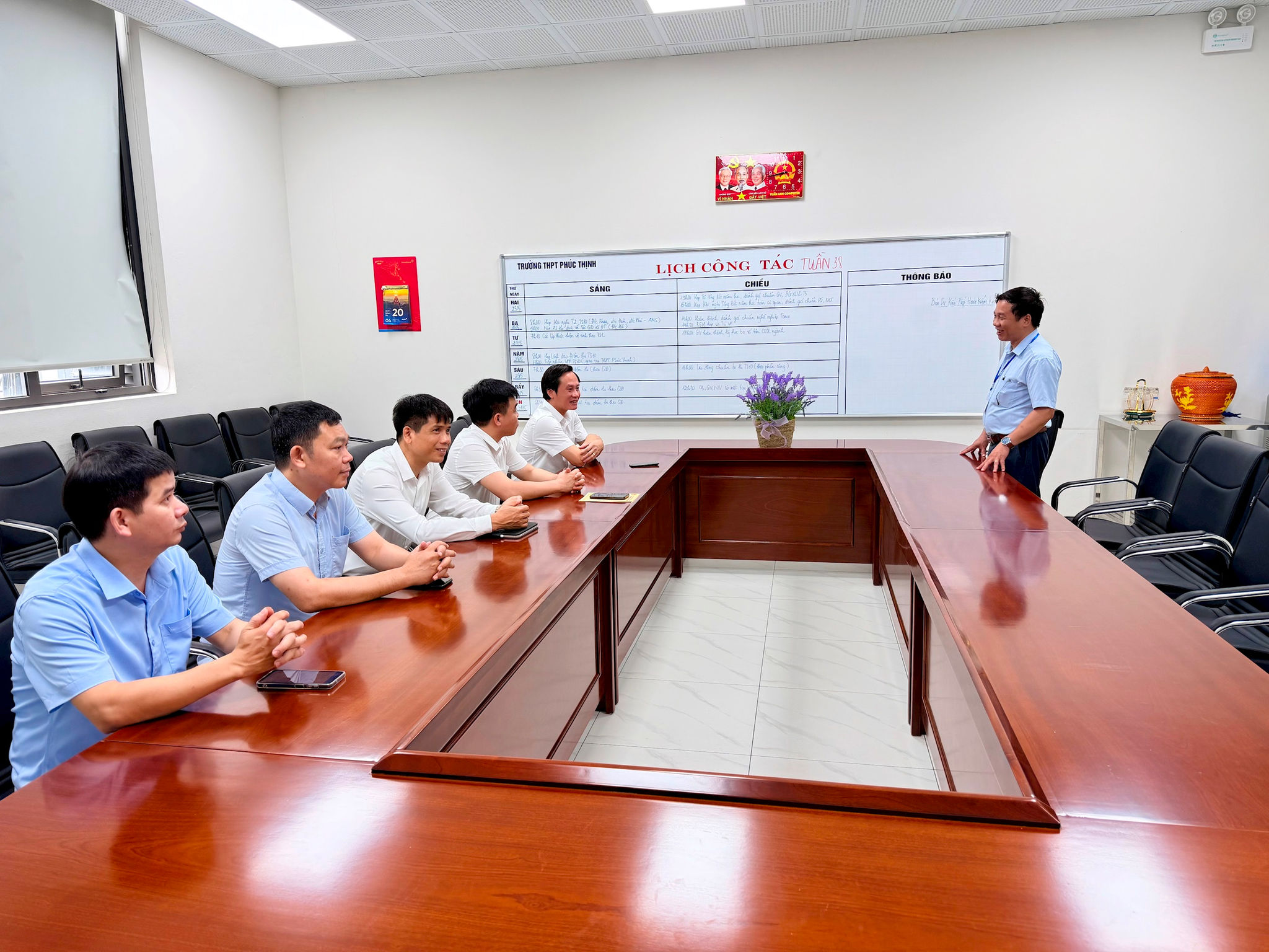 Xã Phúc Thịnh rà soát các điểm thi, sẵn sàng cho Kỳ thi tốt nghiệp THPT năm 2026