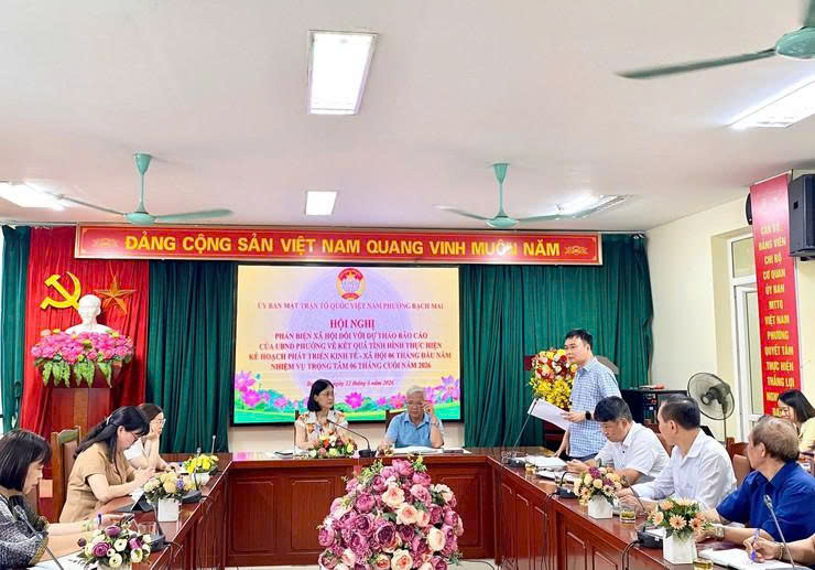 Phường Bạch Mai phát huy vai trò phản biện xã hội trong hoạch định nhiệm vụ phát triển kinh tế - xã hội
