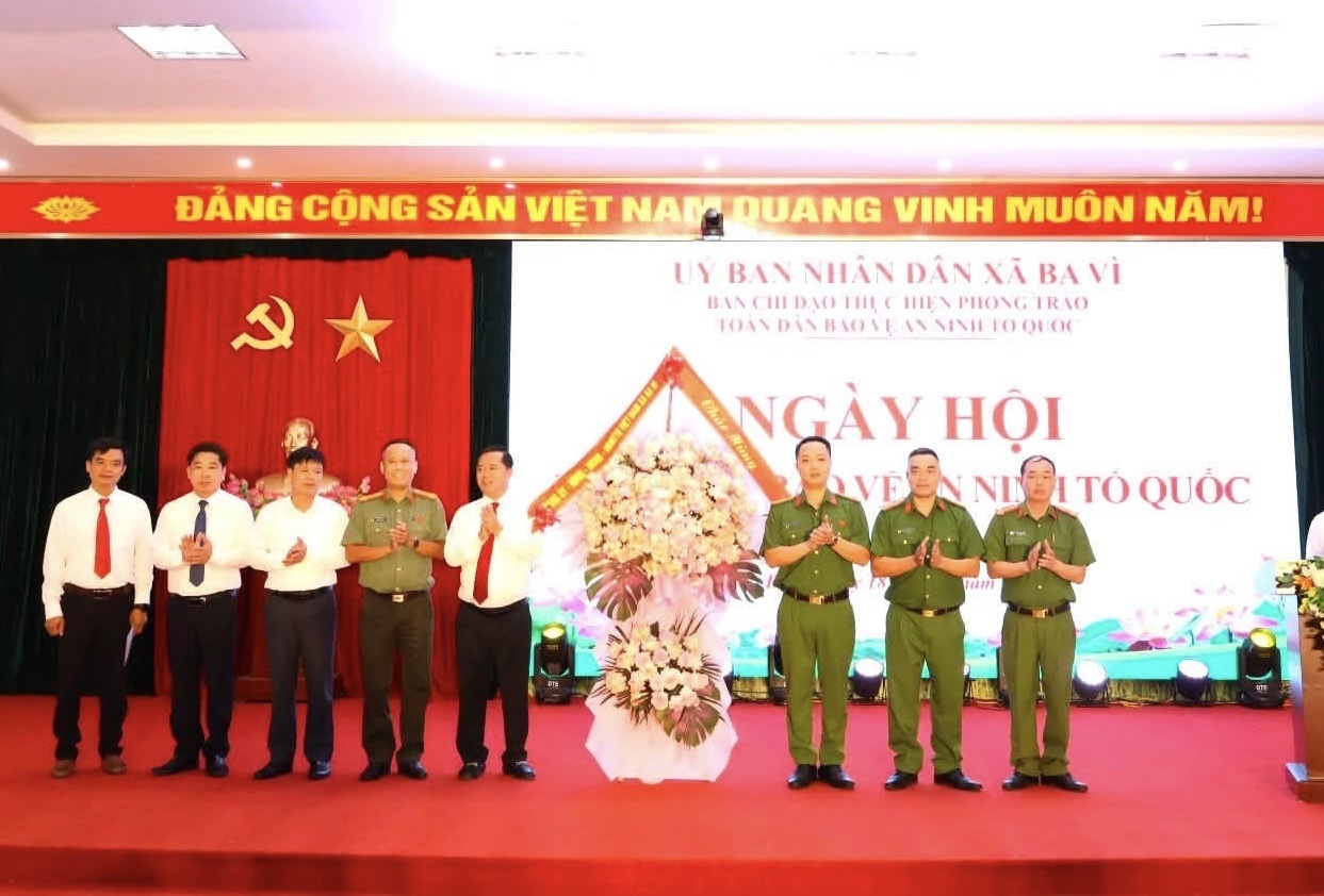 Ngày hội Toàn dân bảo vệ an ninh Tổ quốc ở xã Ba Vì: Gắn kết cộng đồng, giữ vững bình yên