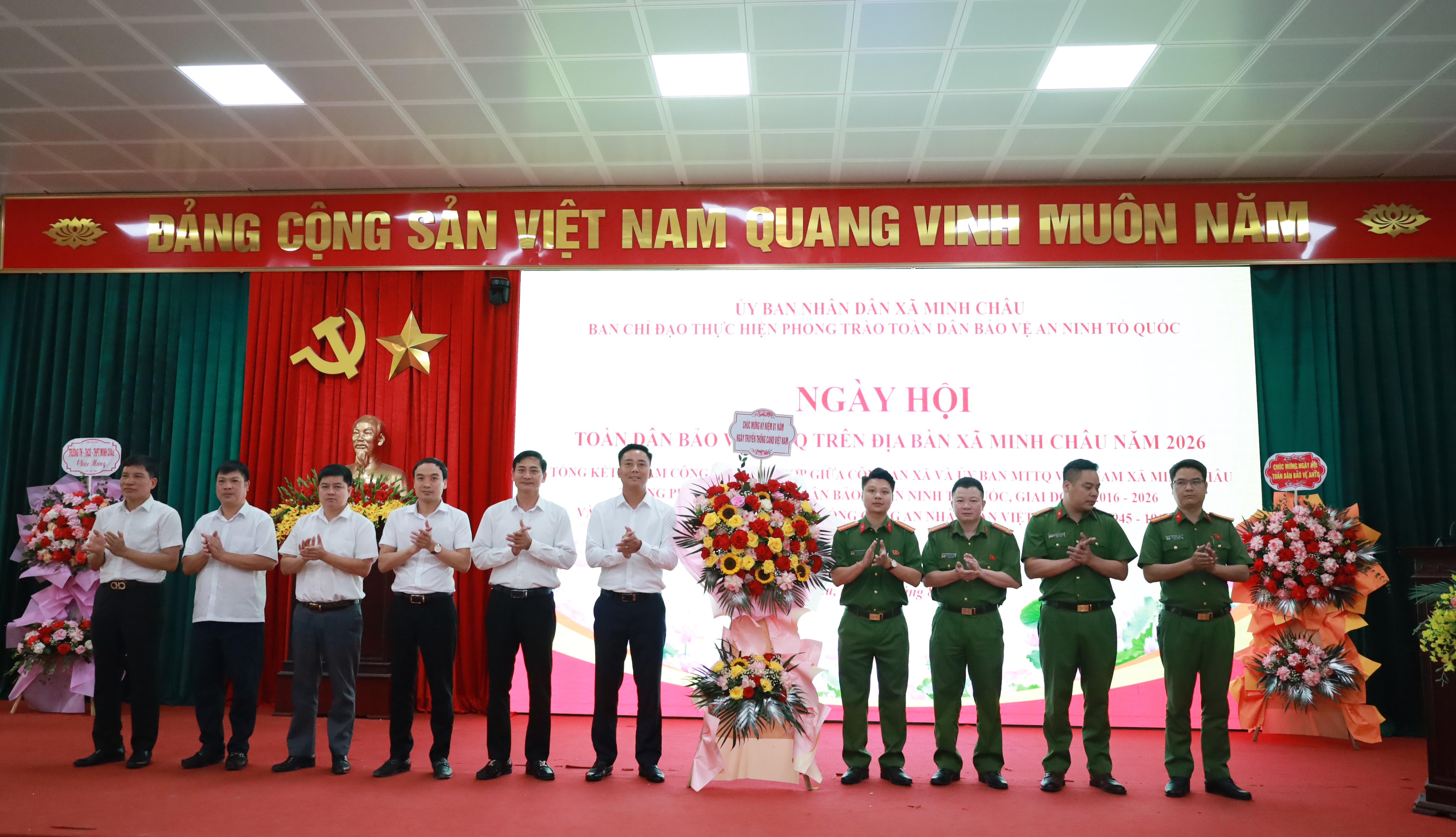 Xã Minh Châu phát huy sức mạnh toàn dân giữ vững bình yên cơ sở