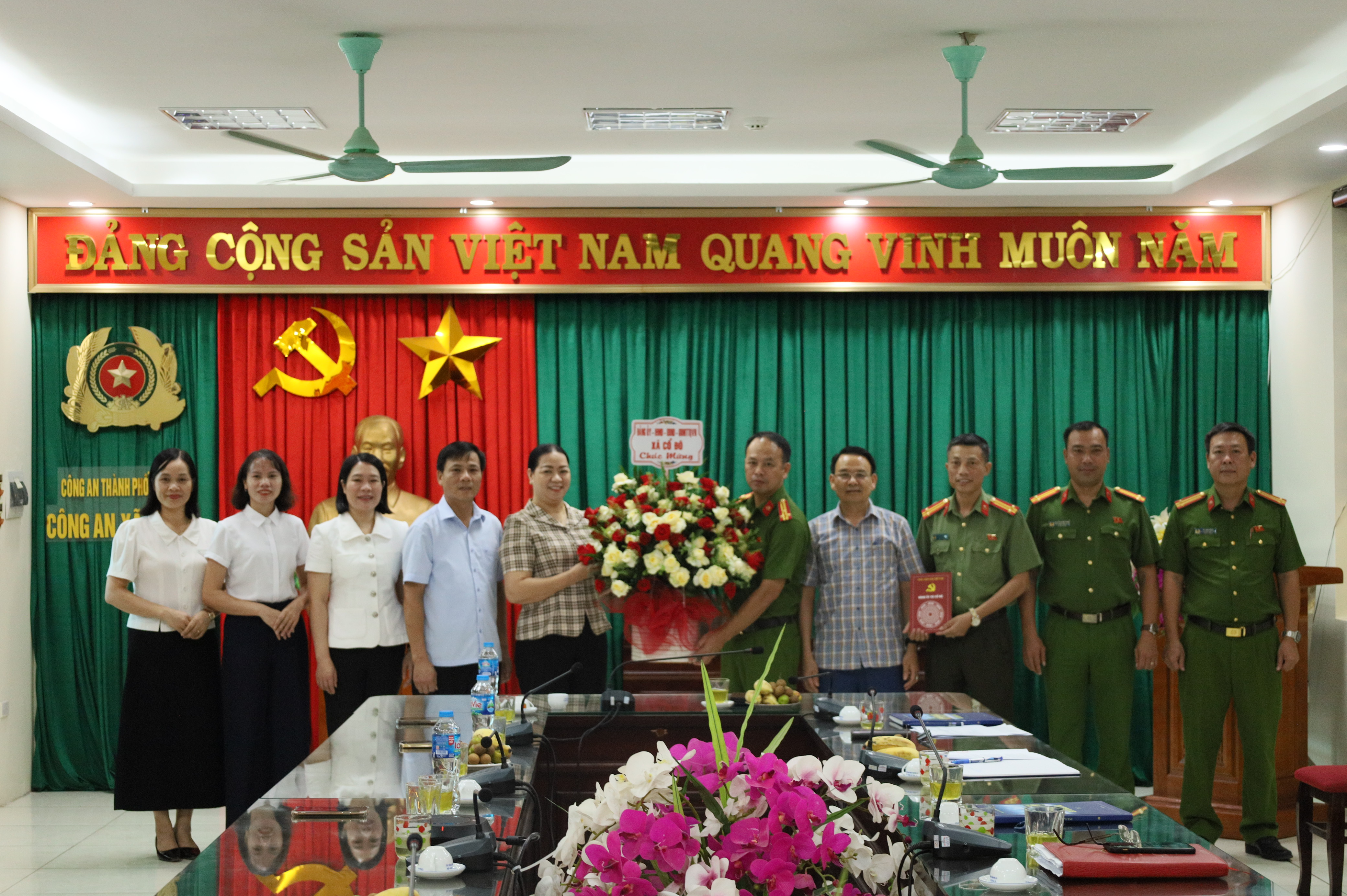 Xã Cổ Đô phát huy vai trò nòng cốt của lực lượng Công an, giữ vững bình yên từ cơ sở