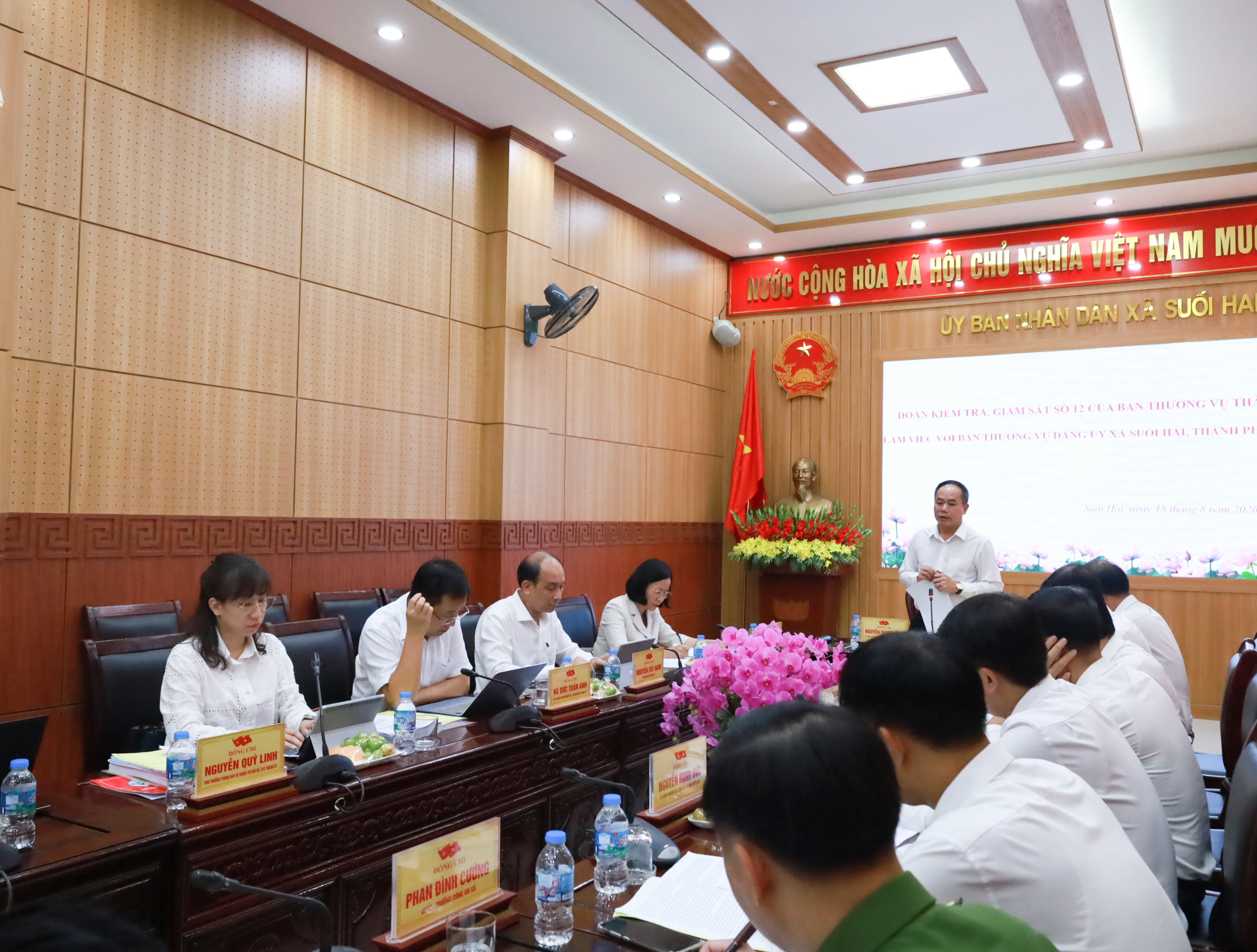 Xã Suối Hai tập trung tháo gỡ điểm nghẽn, nâng cao hiệu quả vận hành bộ máy hệ thống chính trị