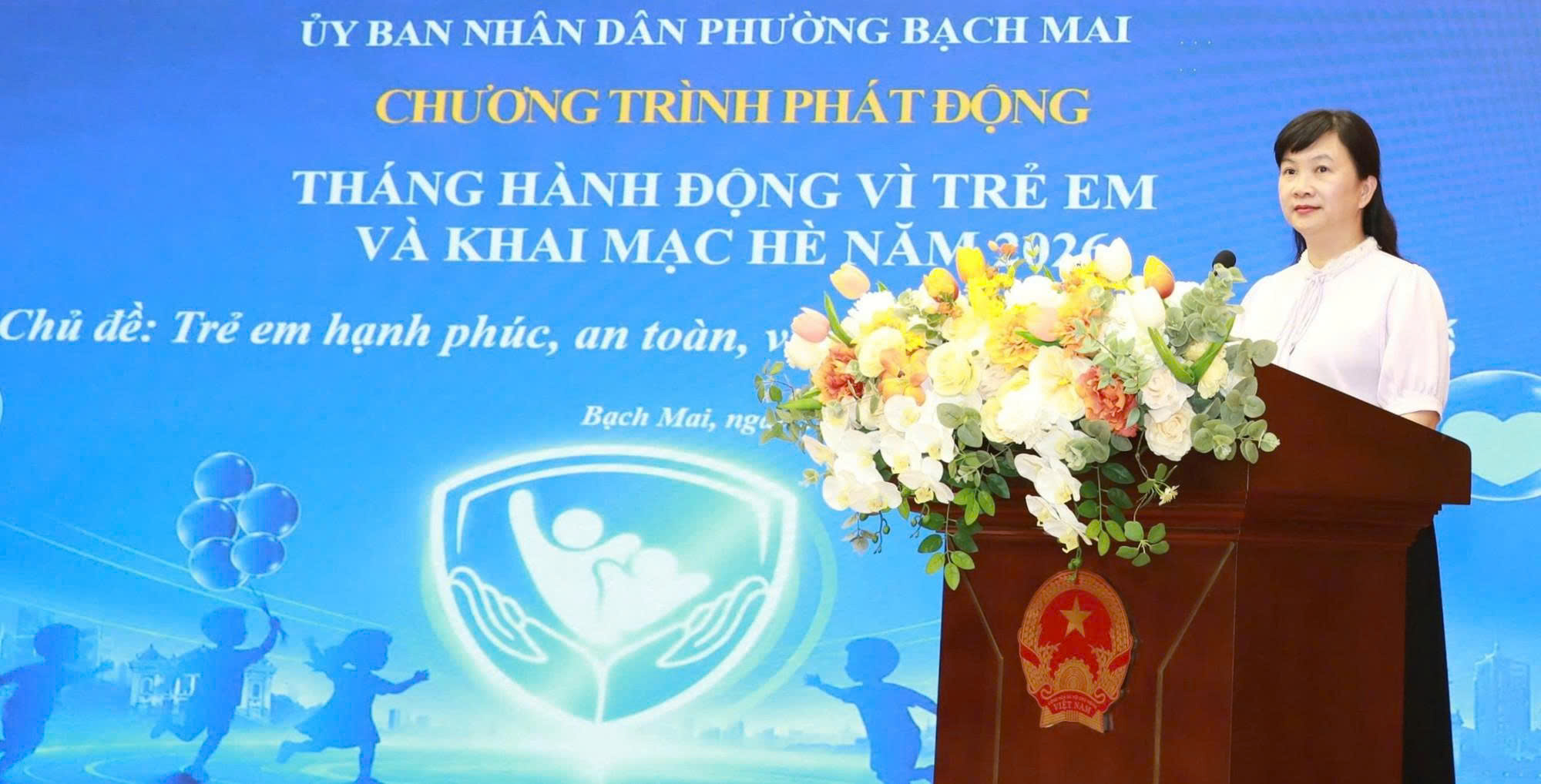 Phường Bạch Mai chăm lo để mỗi trẻ em có một mùa hè an toàn, bổ ích