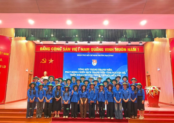 Phường Bạch Mai: Tuổi trẻ xung kích, lan tỏa dấu ấn tình nguyện hè 2026