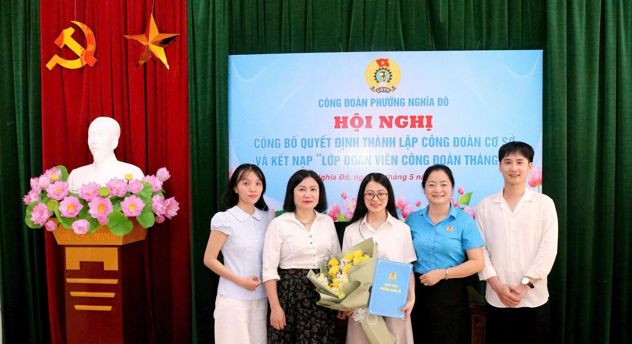 Phường Nghĩa Đô mở rộng “điểm tựa” Công đoàn, thêm lực lượng đoàn viên tại doanh nghiệp
