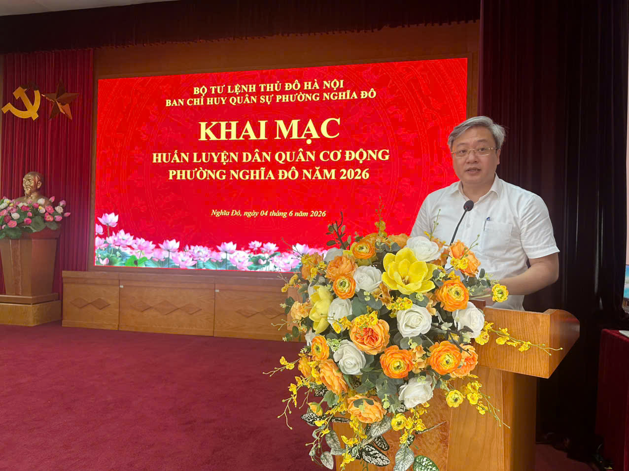 Phường Nghĩa Đô rèn bản lĩnh, nâng sức chiến đấu cho lực lượng Dân quân Cơ động