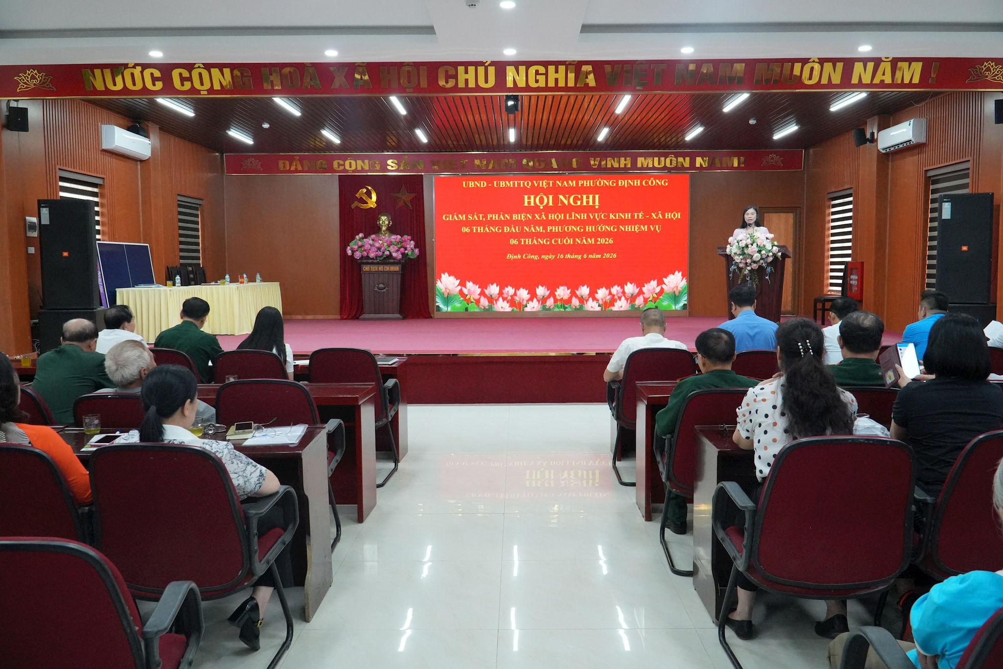 Phường Định Công phát huy vai trò phản biện xã hội, tập trung tháo gỡ 5 điểm nghẽn đô thị