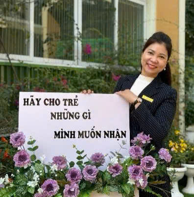 Trường Mầm non Hoa Sữa: Cô giáo Bùi Thị Minh Hoàn lan tỏa những giá trị đẹp từ nghề gieo mầm