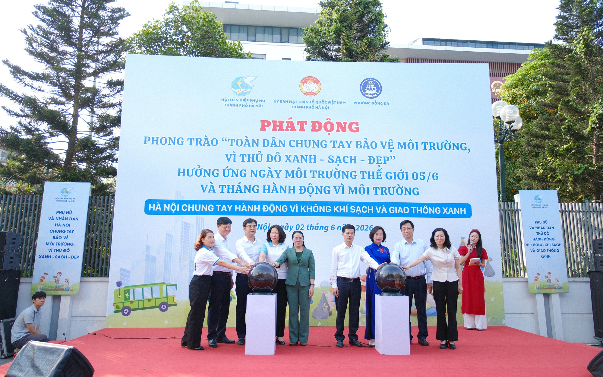 Lan tỏa sức mạnh cộng đồng, chung tay xây dựng Thủ đô xanh - sạch - đẹp