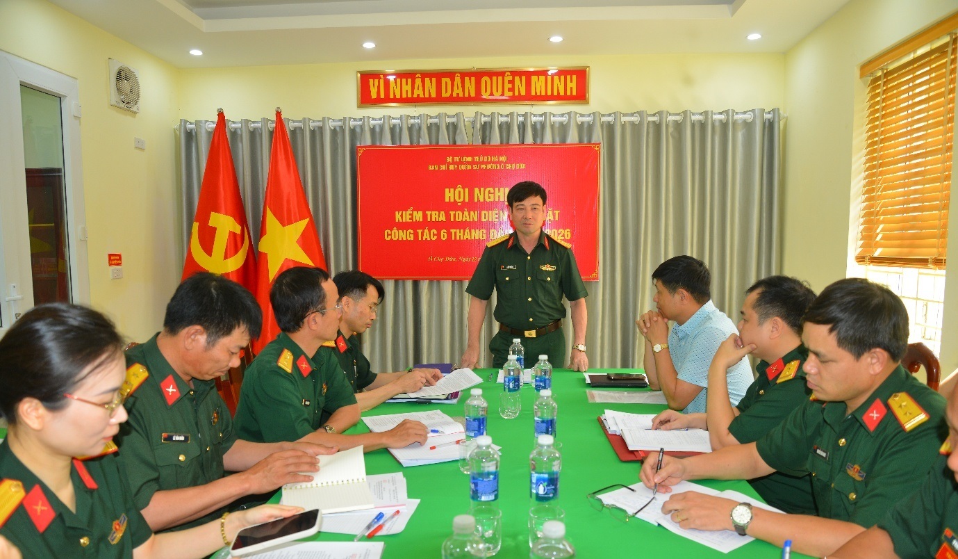 Phường Ô Chợ Dừa nâng cao chất lượng thực hiện nhiệm vụ quân sự, quốc phòng