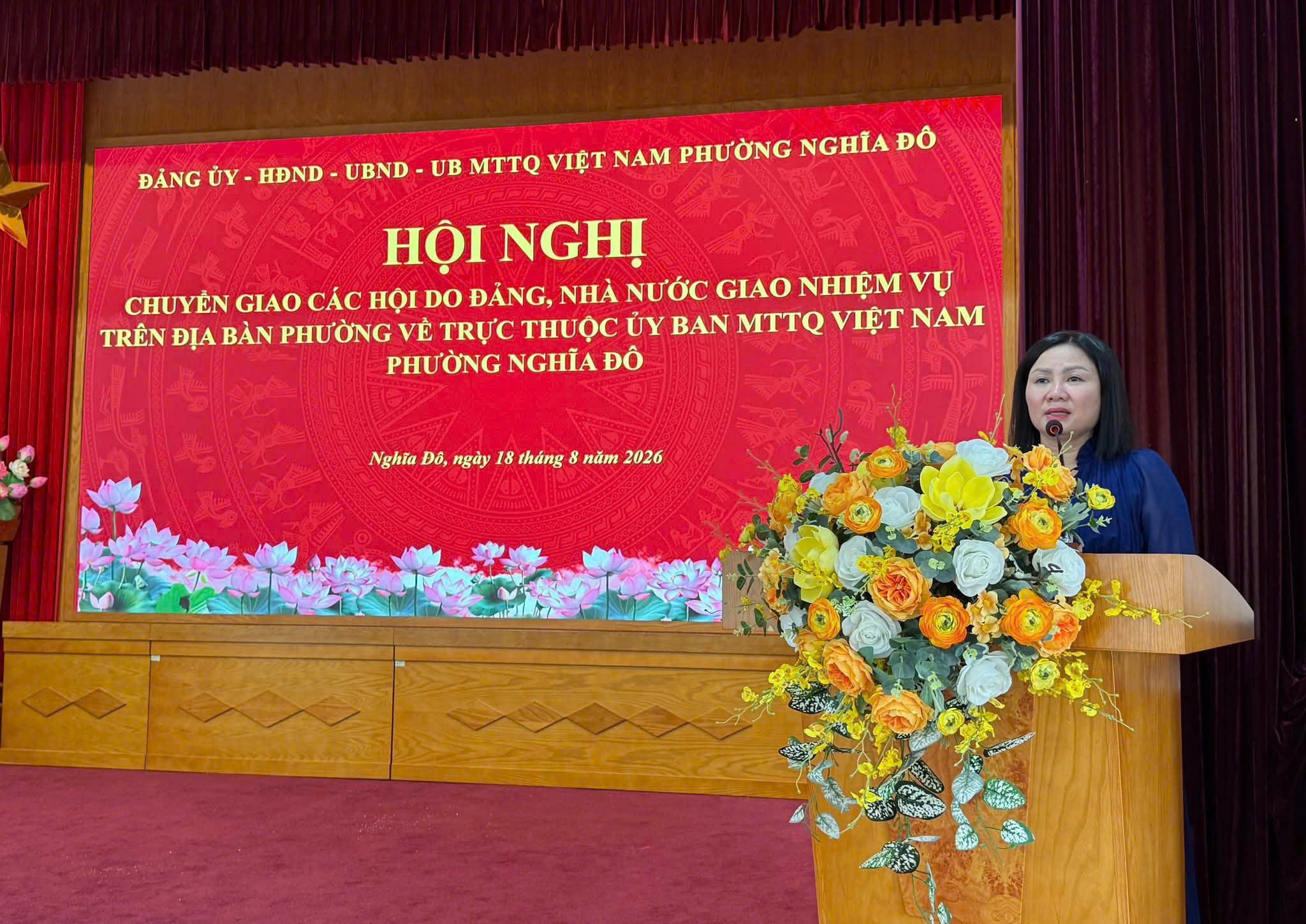Phường Nghĩa Đô kiện toàn các hội quần chúng, phát huy vai trò của MTTQ trong tập hợp, vận động các tầng lớp nhân dân