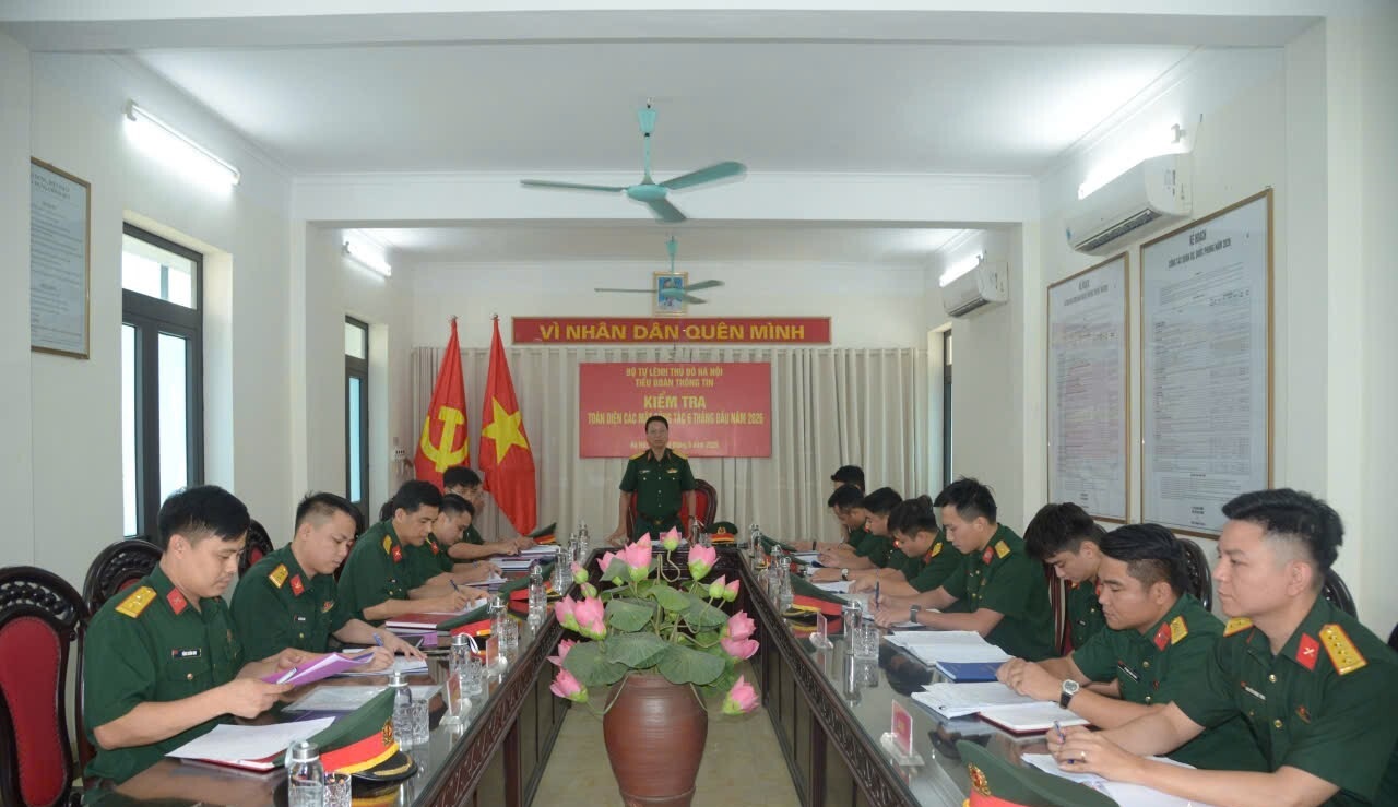 Tiểu đoàn Thông tin bảo đảm thông tin liên lạc thông suốt trong mọi tình huống