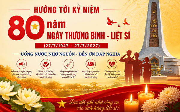 Lan tỏa đạo lý “Uống nước nhớ nguồn”, hướng tới 80 năm Ngày Thương binh - Liệt sĩ