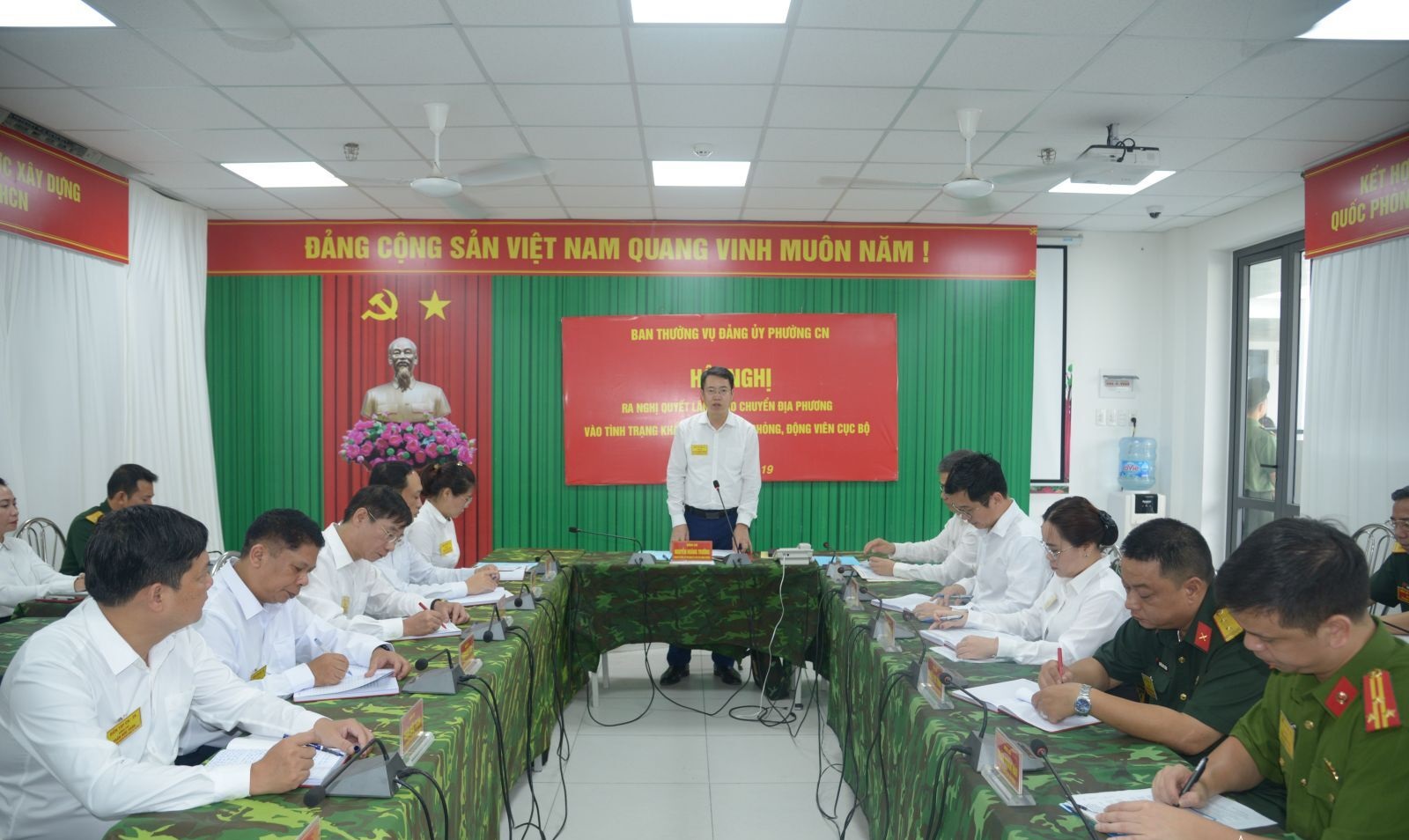 Phường Cửa Nam diễn tập khu vực phòng thủ, nâng cao năng lực xử trí tình huống