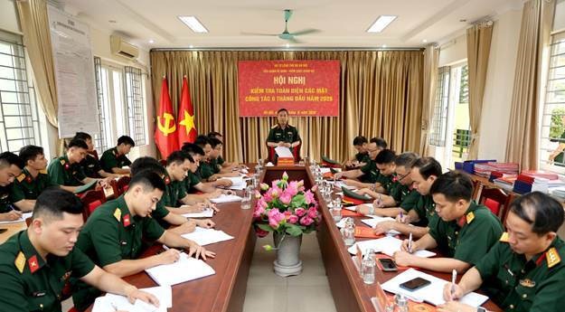 Tiểu đoàn Vệ binh - Kiểm soát quân sự hoàn thành tốt nhiệm vụ 6 tháng đầu năm