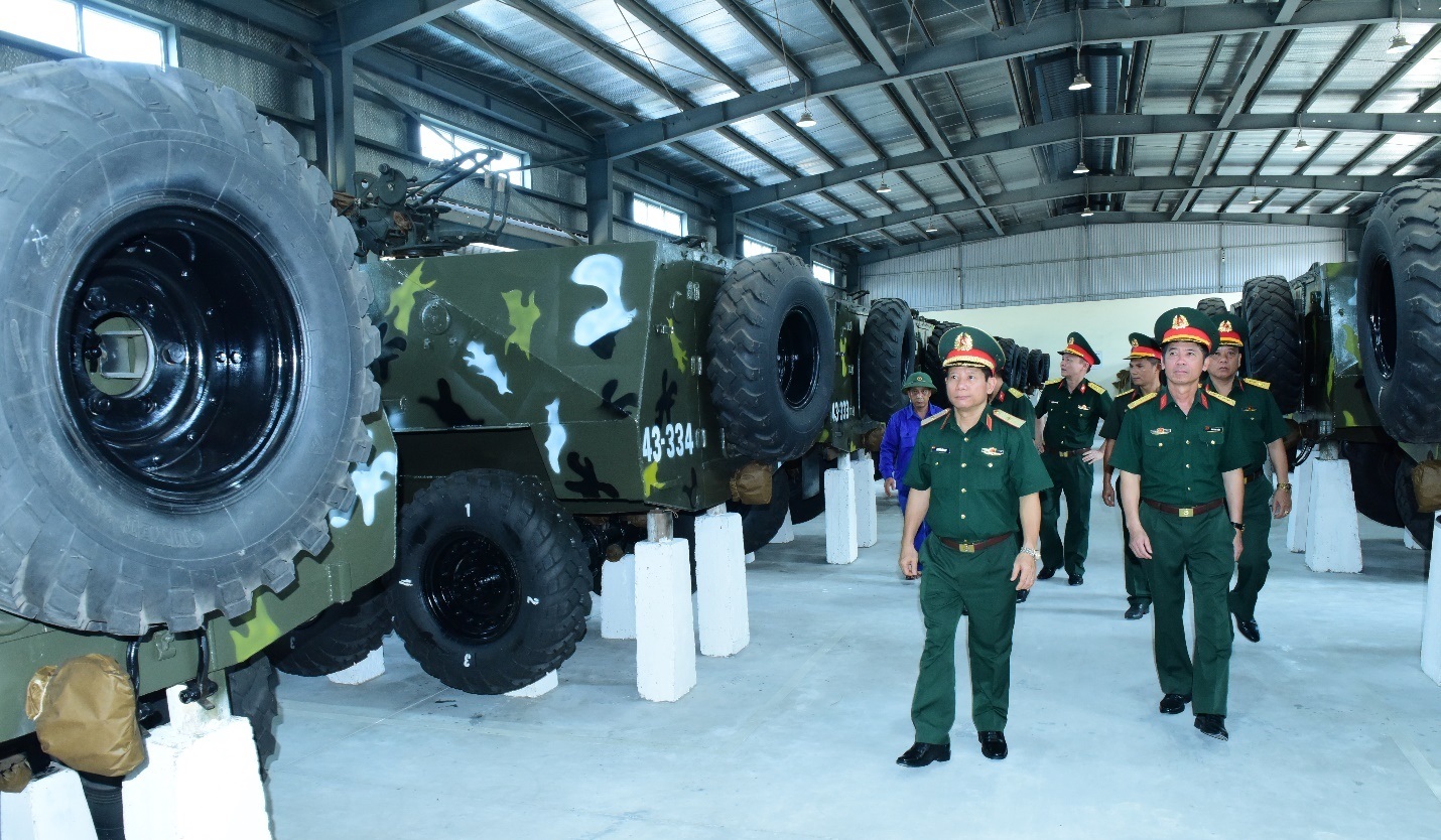 Bộ Tư lệnh Thủ đô Hà Nội kiểm tra toàn diện, siết chặt an toàn kho K91
