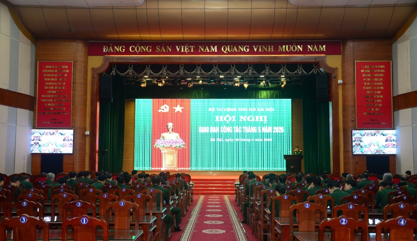 Bộ Tư lệnh Thủ đô Hà Nội siết chặt sẵn sàng chiến đấu, chủ động xử trí mọi tình huống