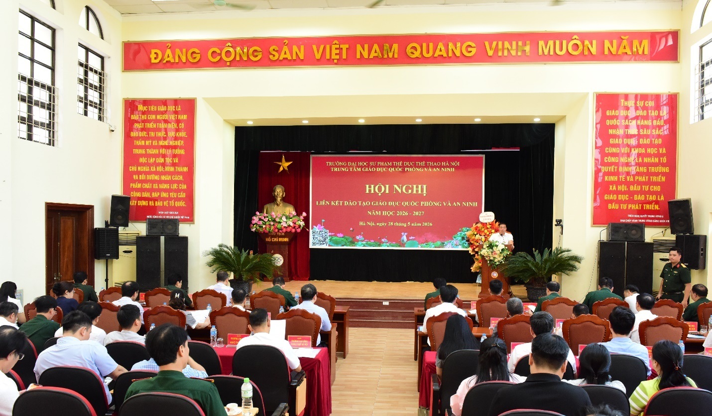 Trung tâm Giáo dục quốc phòng và an ninh nâng chất lượng liên kết đào tạo, đẩy mạnh chuyển đổi số