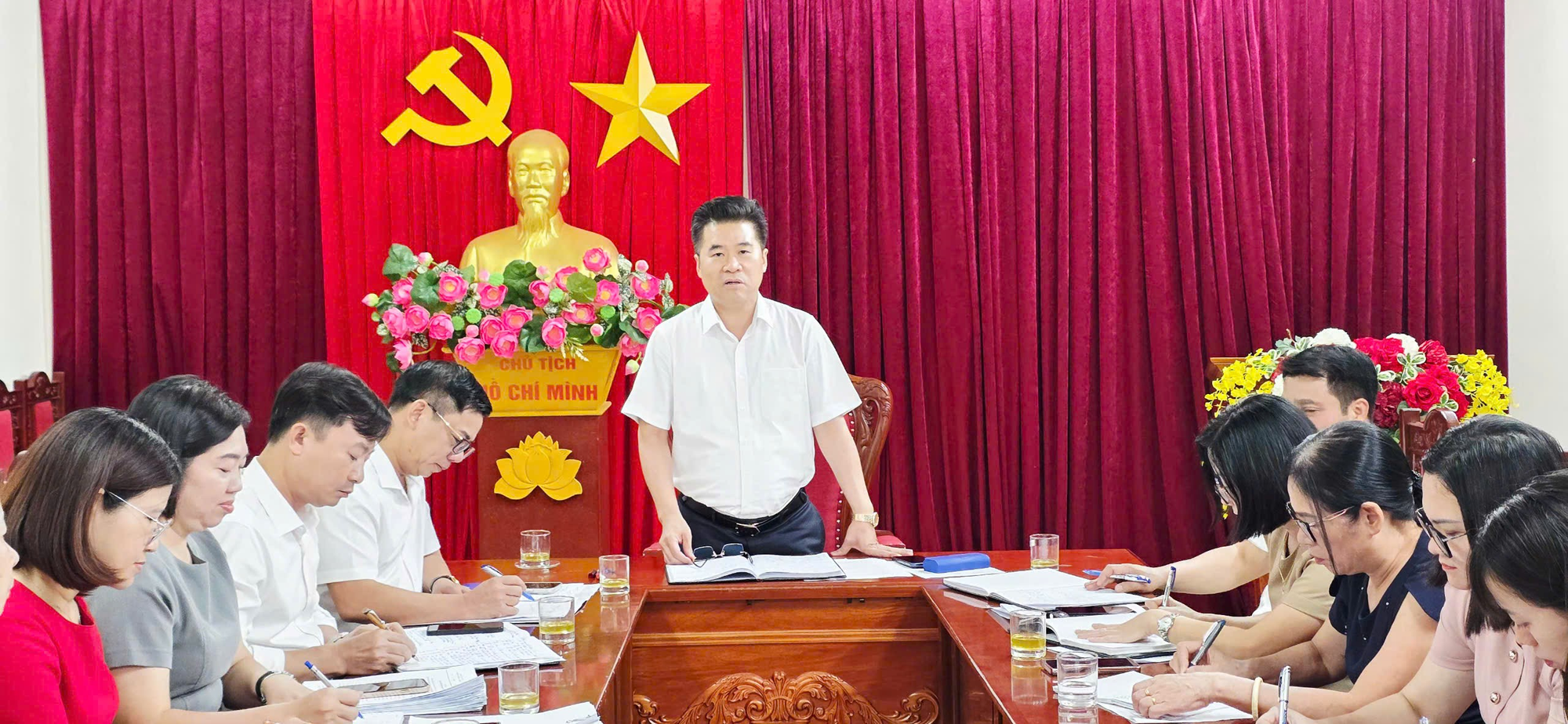 Xã Hát Môn rà soát công tác chuẩn bị năm học 2026-2027