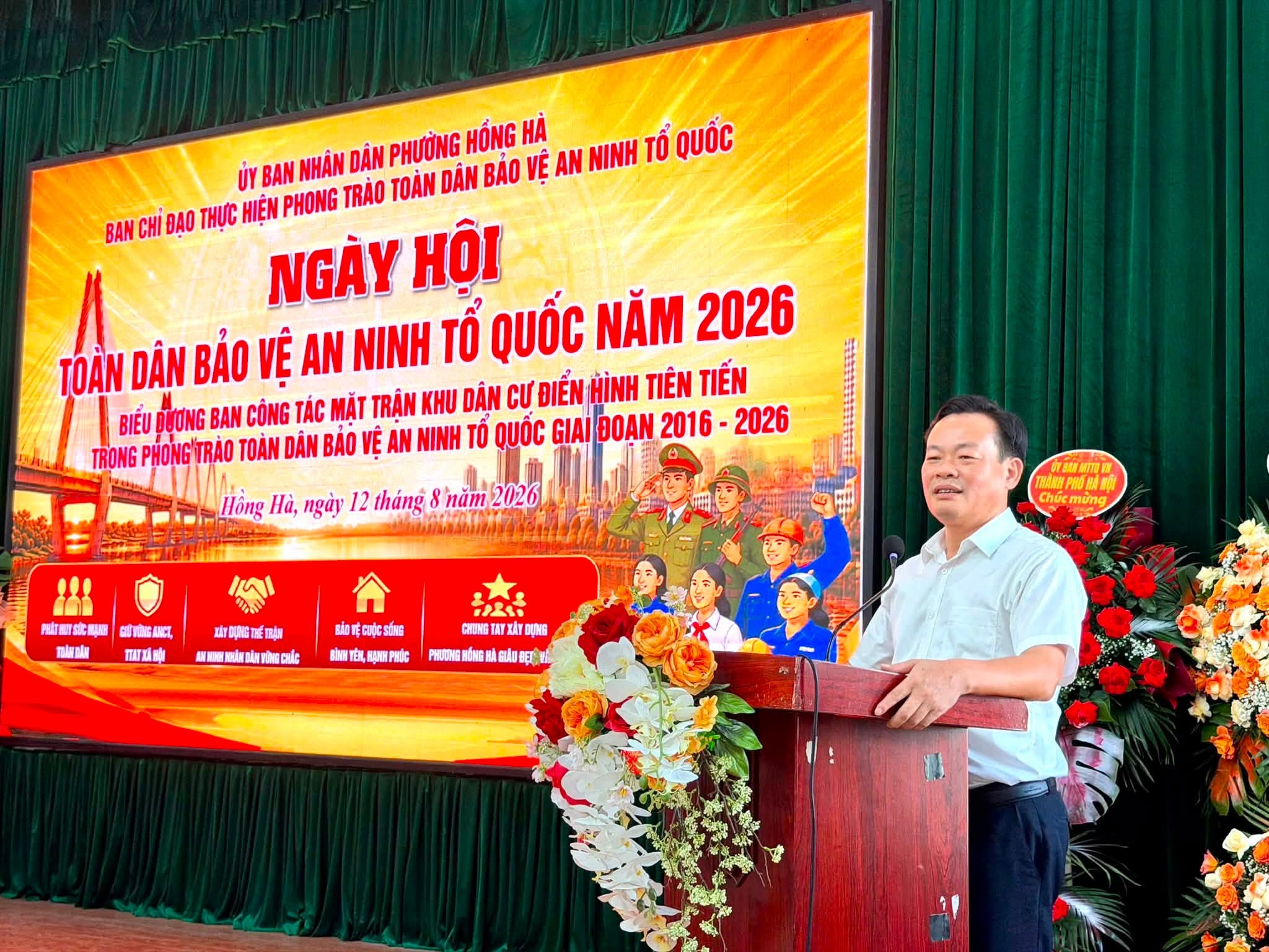 Phường Hồng Hà lan tỏa sức mạnh cộng đồng trong bảo vệ an ninh từ cơ sở