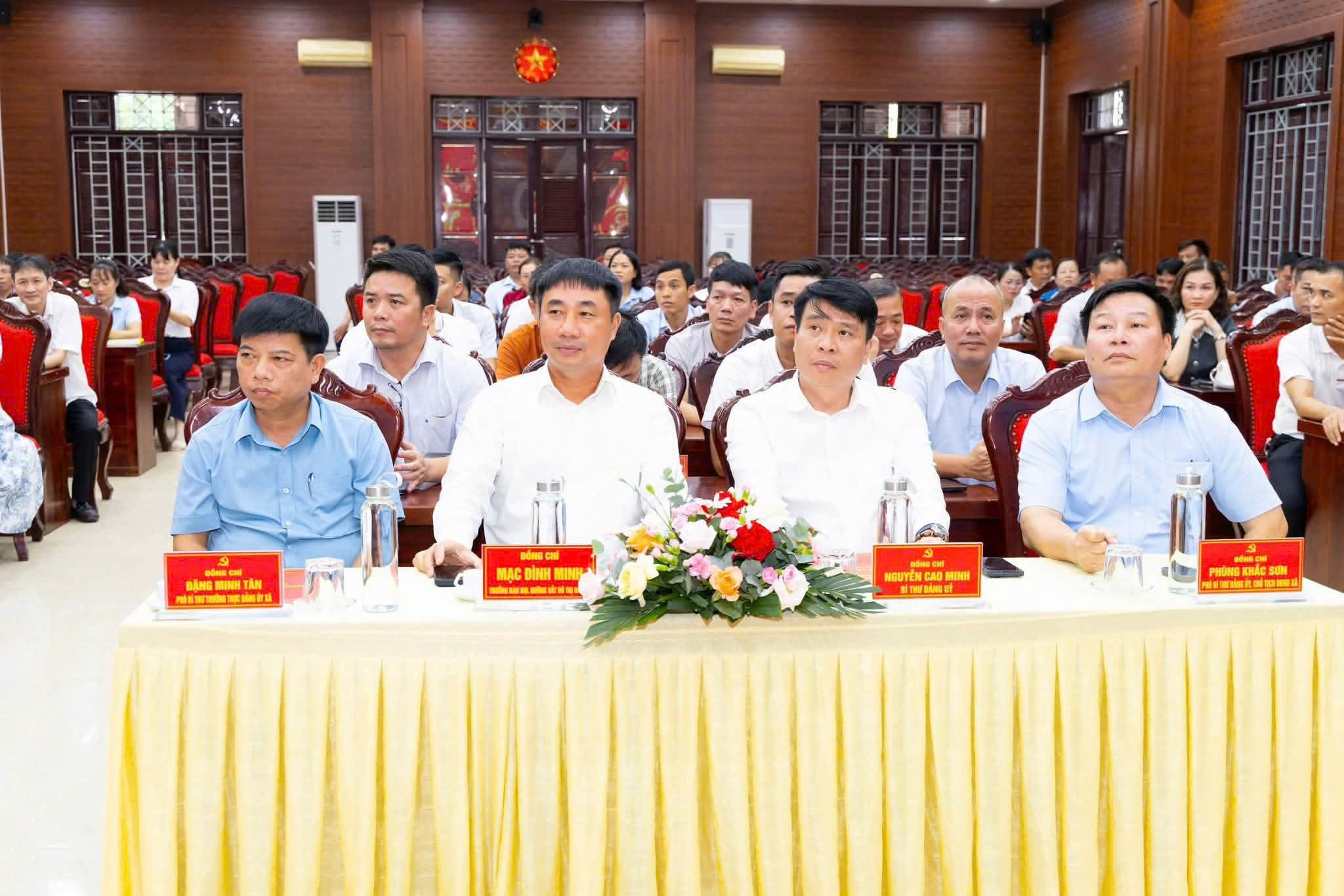 Xã Yên Xuân kiện toàn cán bộ, tiếp nối tinh thần đoàn kết và trách nhiệm