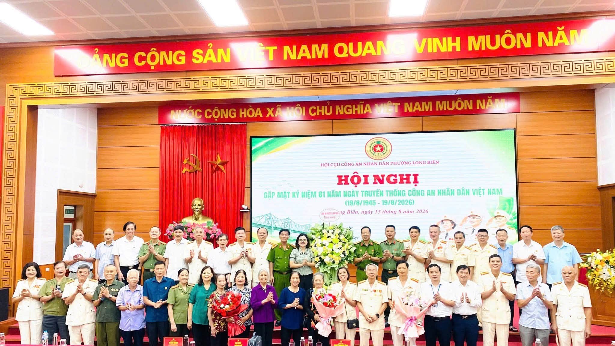 Phường Long Biên phát huy trí tuệ, kinh nghiệm của lực lượng Cựu Công an nhân dân trong giữ gìn bình yên cơ sở