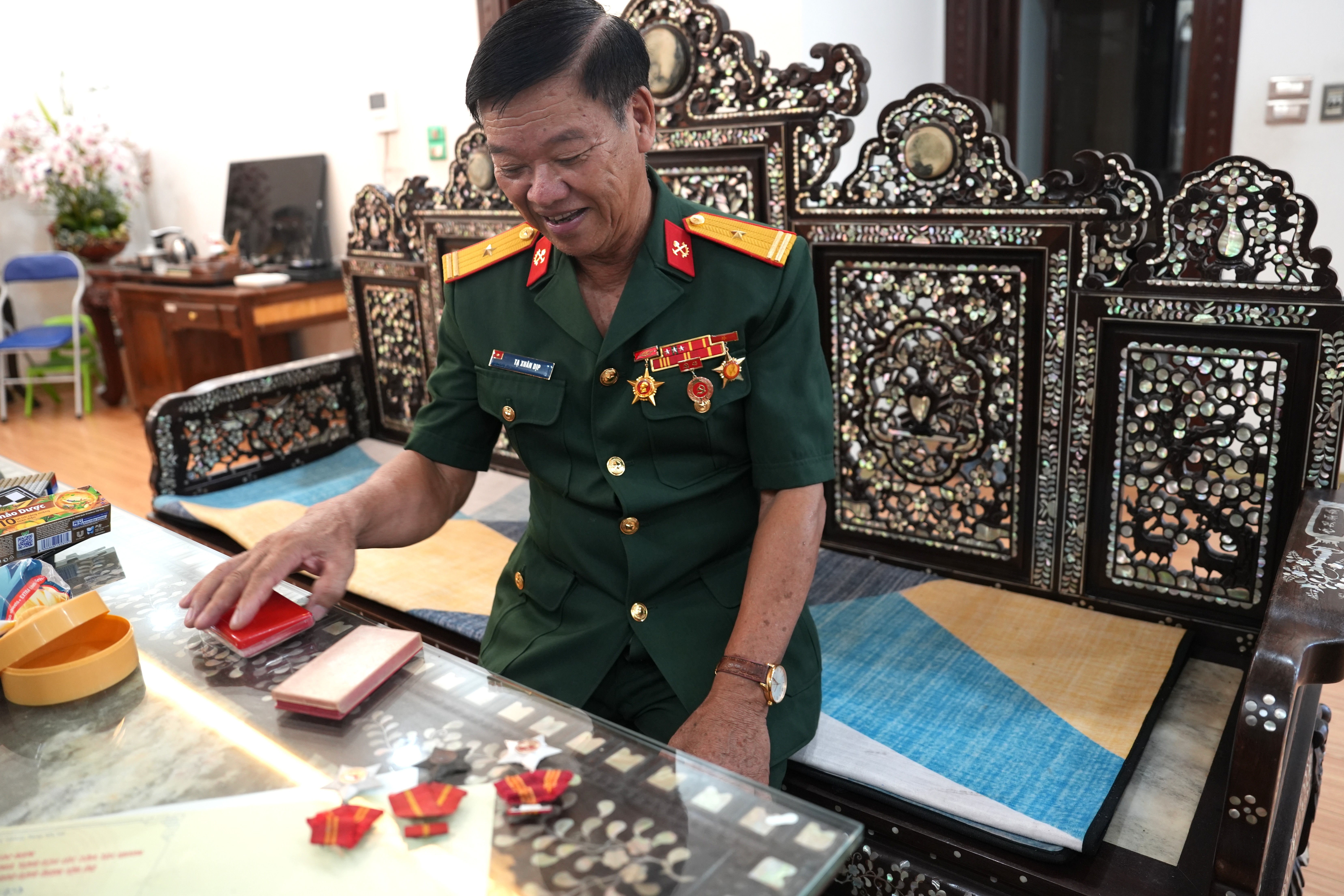Bản lĩnh người lính và khát vọng dựng nghiệp, phụng sự quê hương 