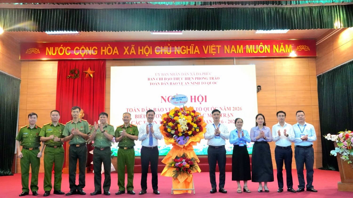 Xã Đa Phúc phát huy sức mạnh nhân dân, xây dựng địa bàn bình yên, an toàn