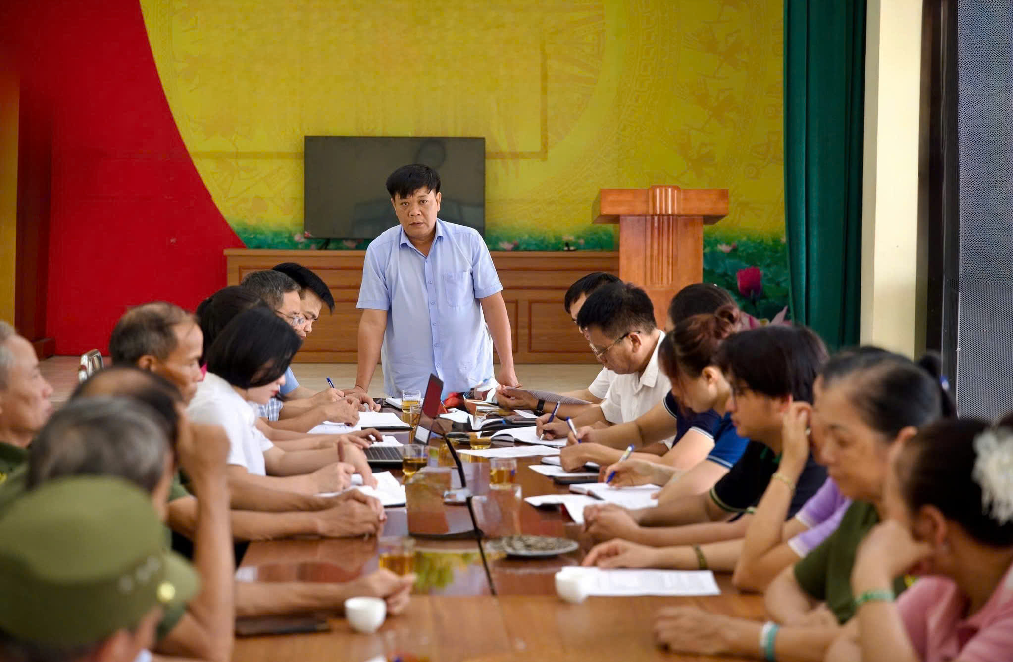Xã Thạch Thất tập trung tháo gỡ điểm nghẽn, thúc đẩy nhiệm vụ trọng tâm tại thôn Dương Phú
