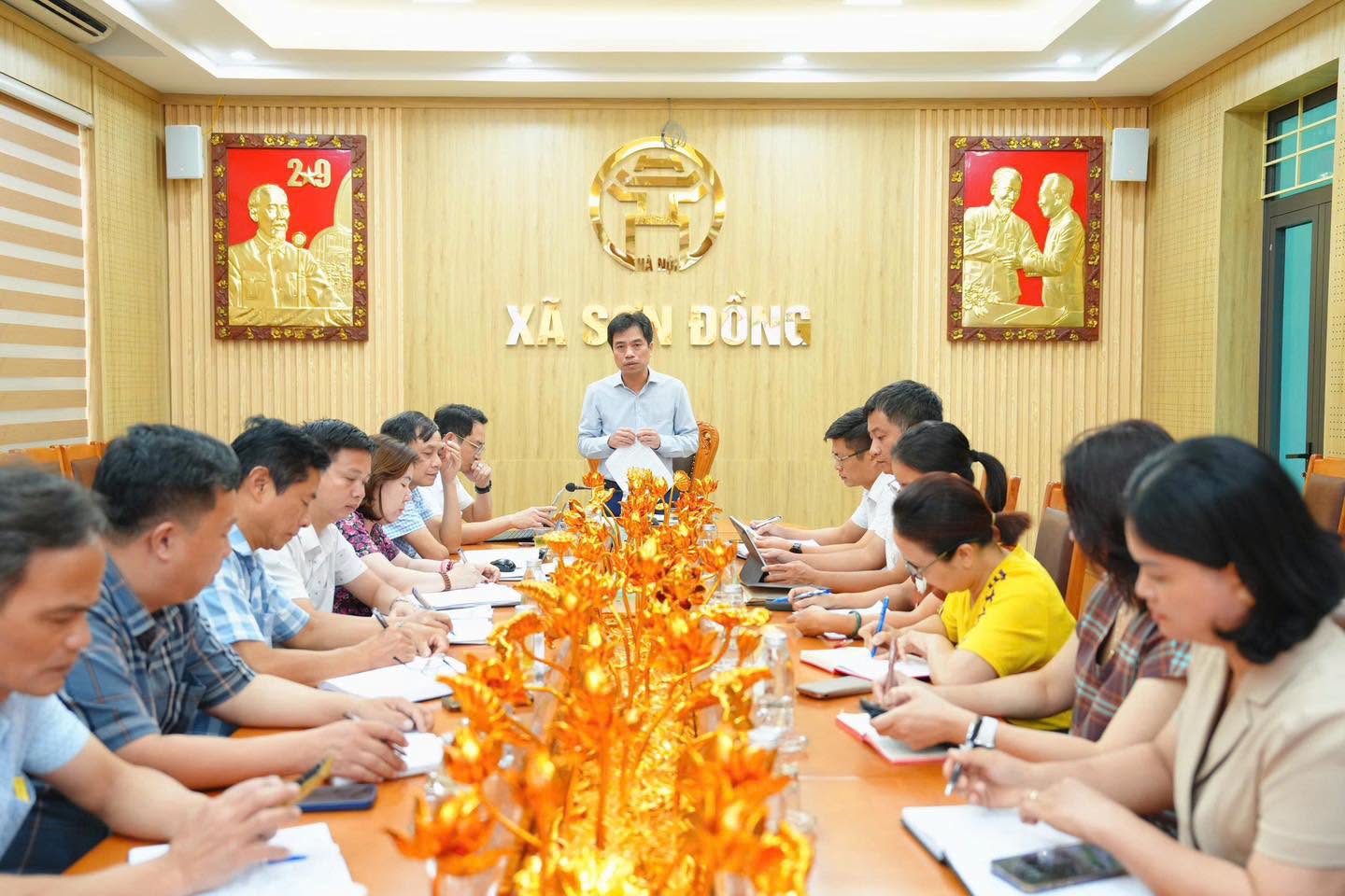Xã Sơn Đồng chủ động chuẩn bị năm học mới, đẩy mạnh chuyển đổi số, nâng cao chất lượng giáo dục