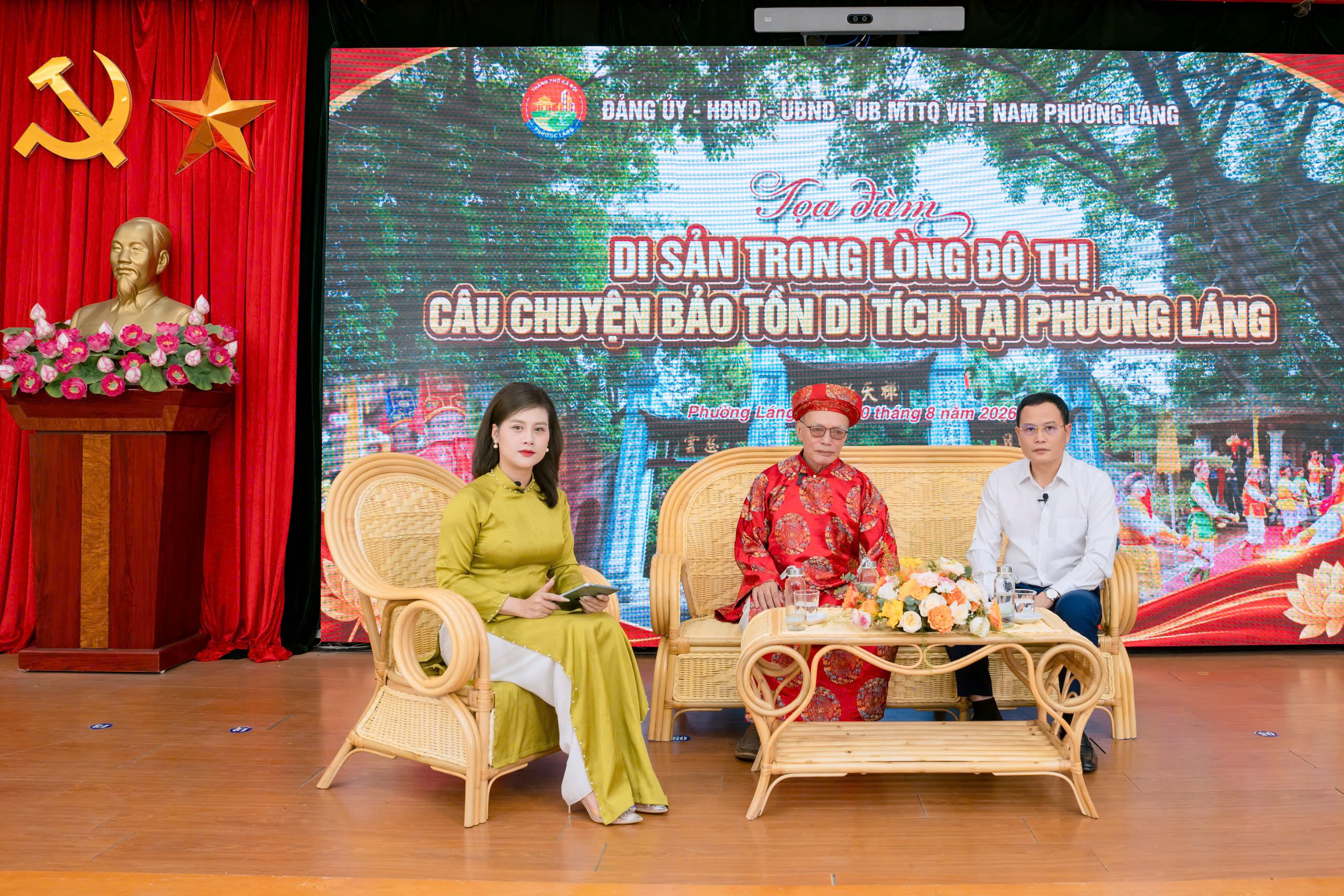 Phường Láng lan tỏa giá trị di sản Chùa Láng - Chùa Nền trong đời sống đô thị