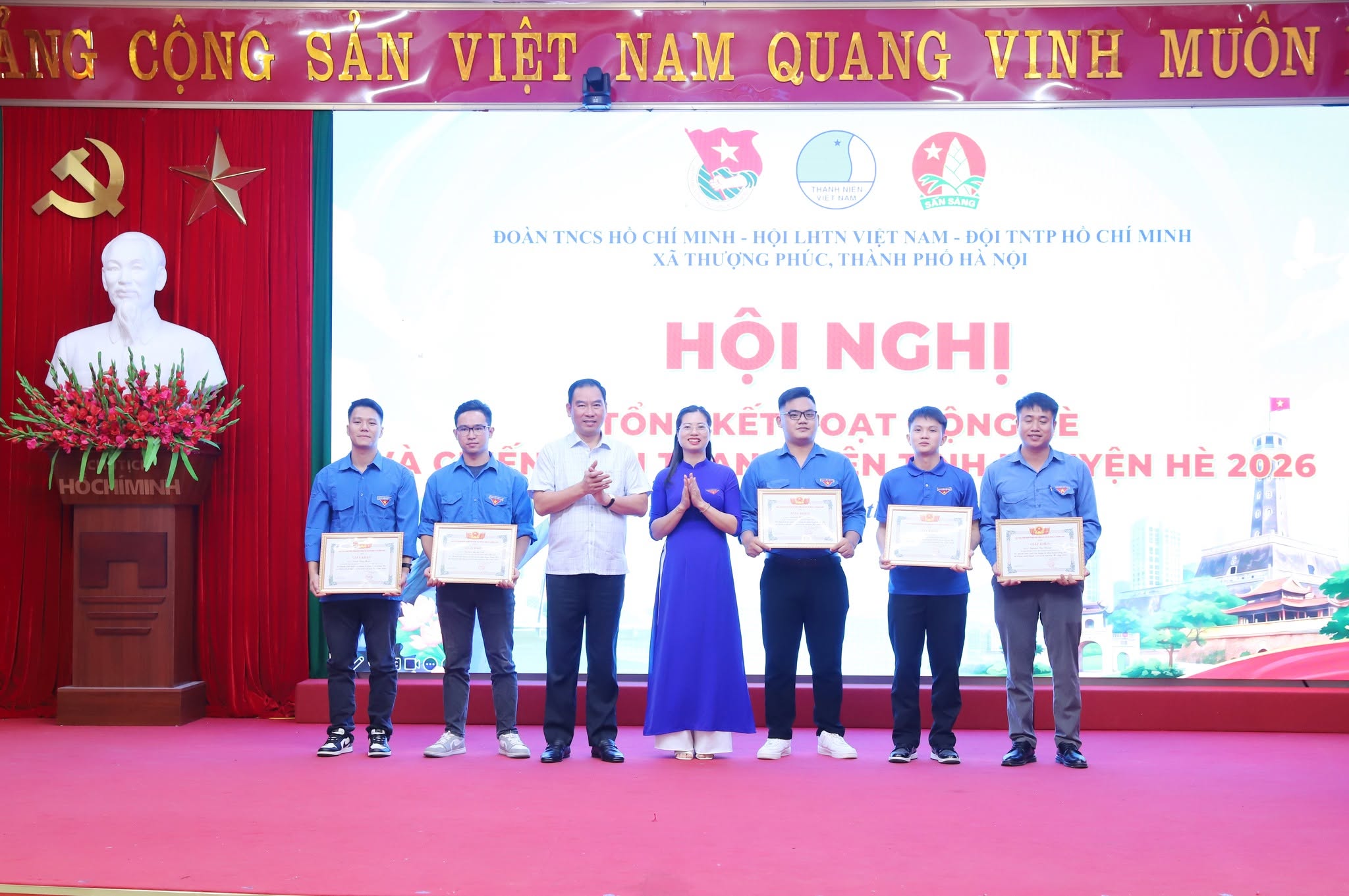Xã Thượng Phúc lan tỏa sức trẻ từ hoạt động hè và những phần việc vì cộng đồng
