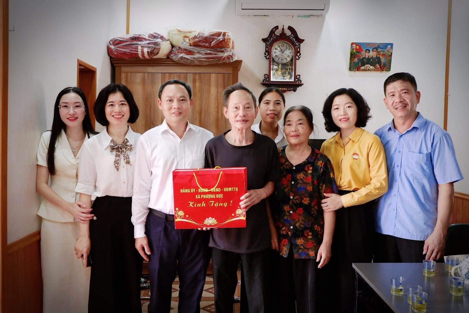 Xã Phượng Dực tri ân người có công, lan tỏa đạo lý “Uống nước nhớ nguồn” dịp Quốc khánh 02-9